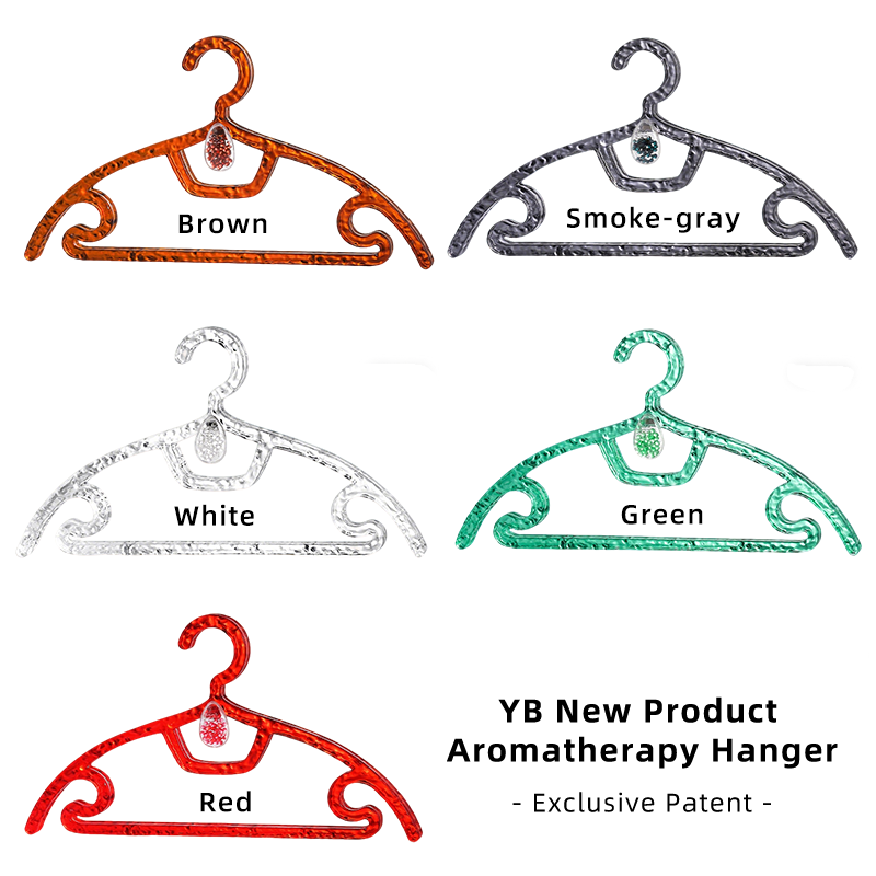 5-Pack Scented Clothes Hangers | 5 Assorted Natural Fragrances for Wardrobe 6Pcs