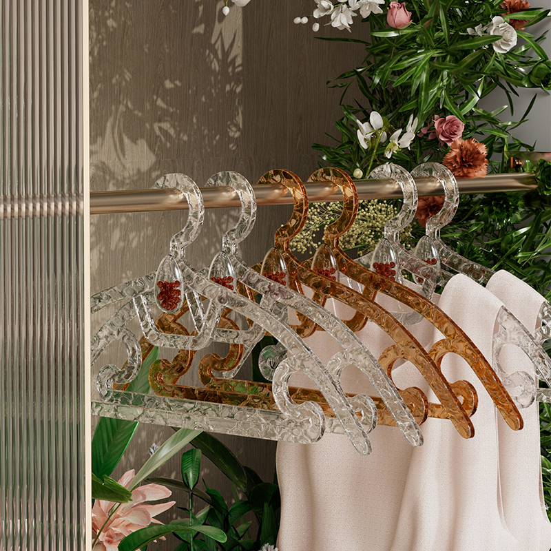 5-Pack Scented Clothes Hangers | 5 Assorted Natural Fragrances for Wardrobe 6Pcs