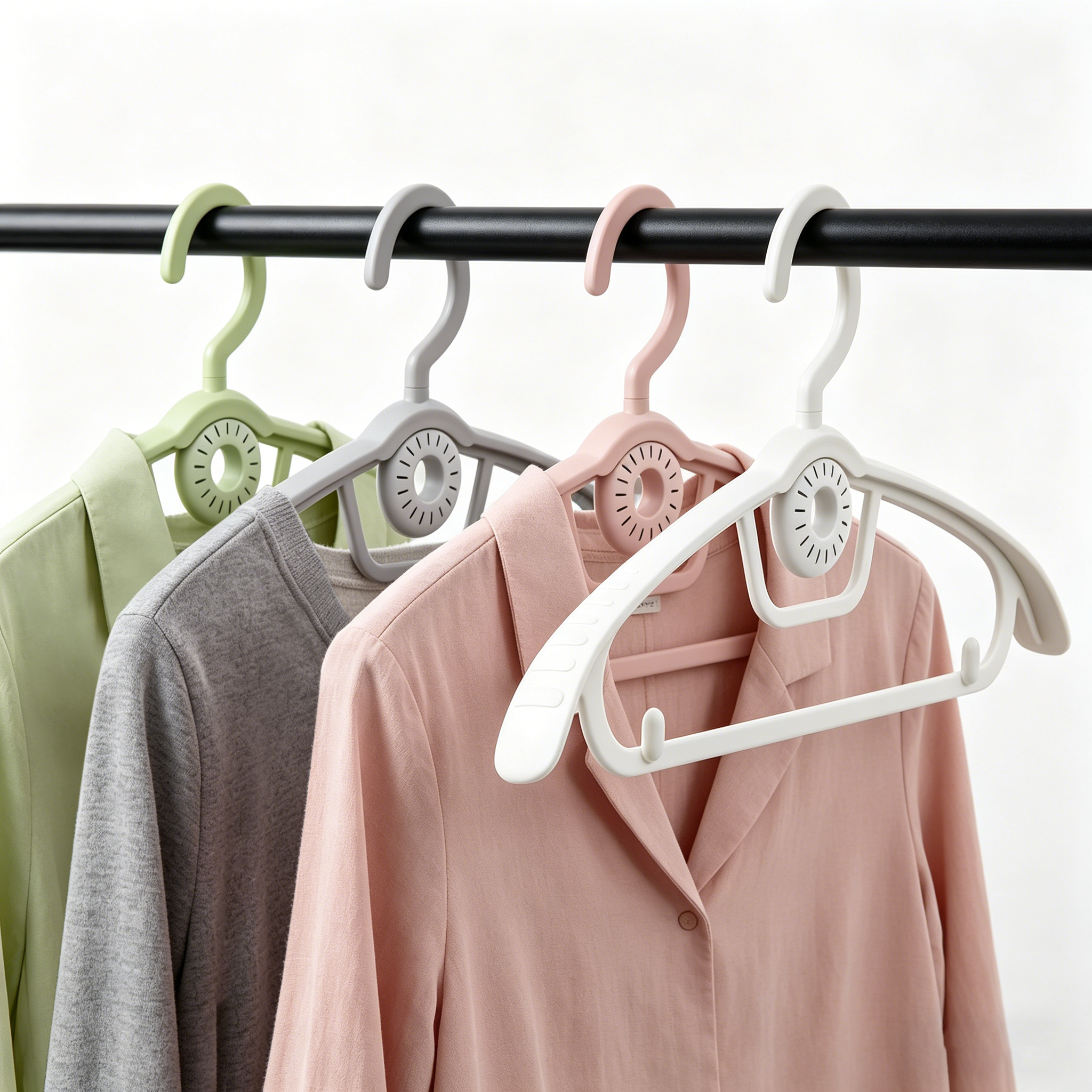 4 Functional Closet Hangers Set | Dehumidify Anti-Mold Anti-Mite Deodorize