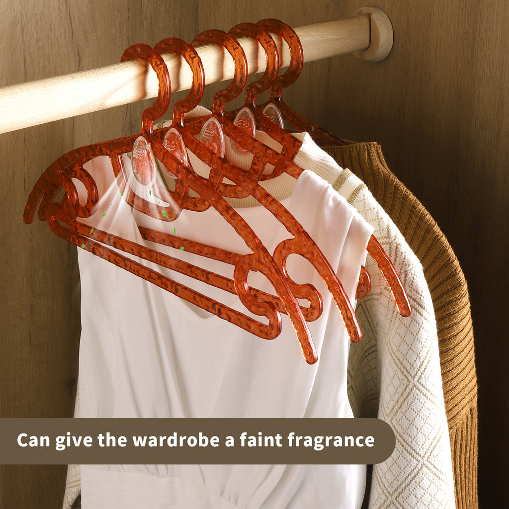 Long Lasting Fragrance Clothes Hanger Closet Deodorizer Odor Remover