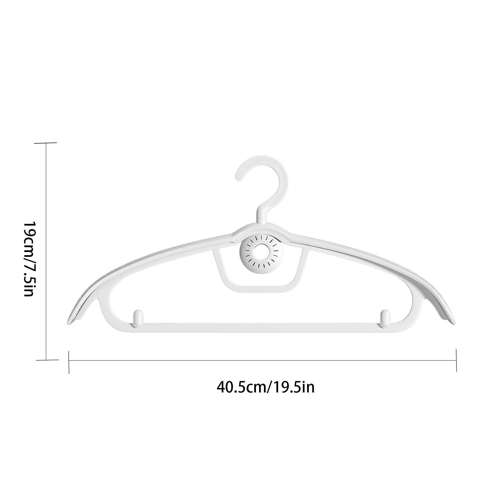 Dehumidifying Hanger | Reusable Moisture Absorber for Closet & Wardrobe