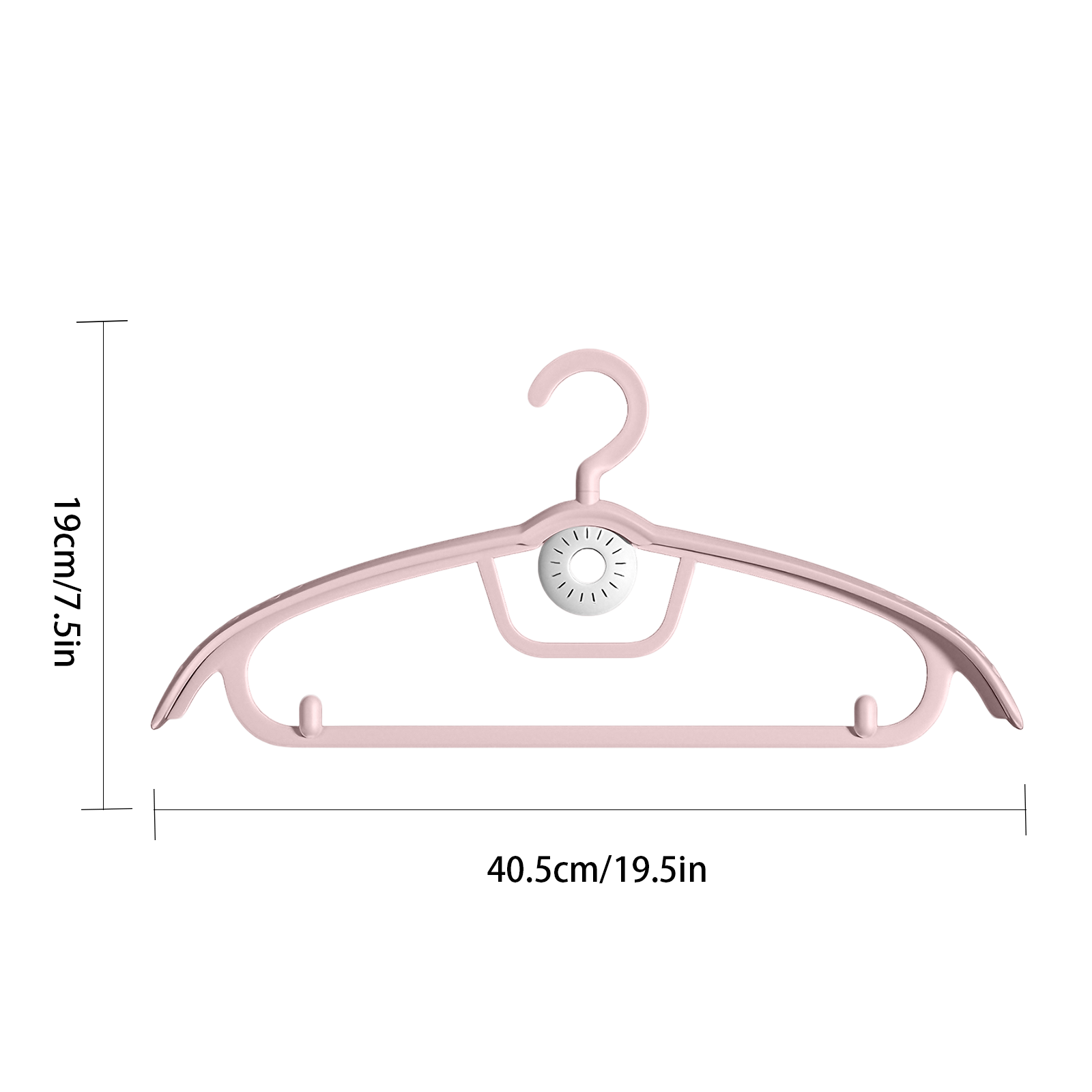 Anti-Mold Garment Hanger | Mildew Resistant Wardrobe Storage Hanger