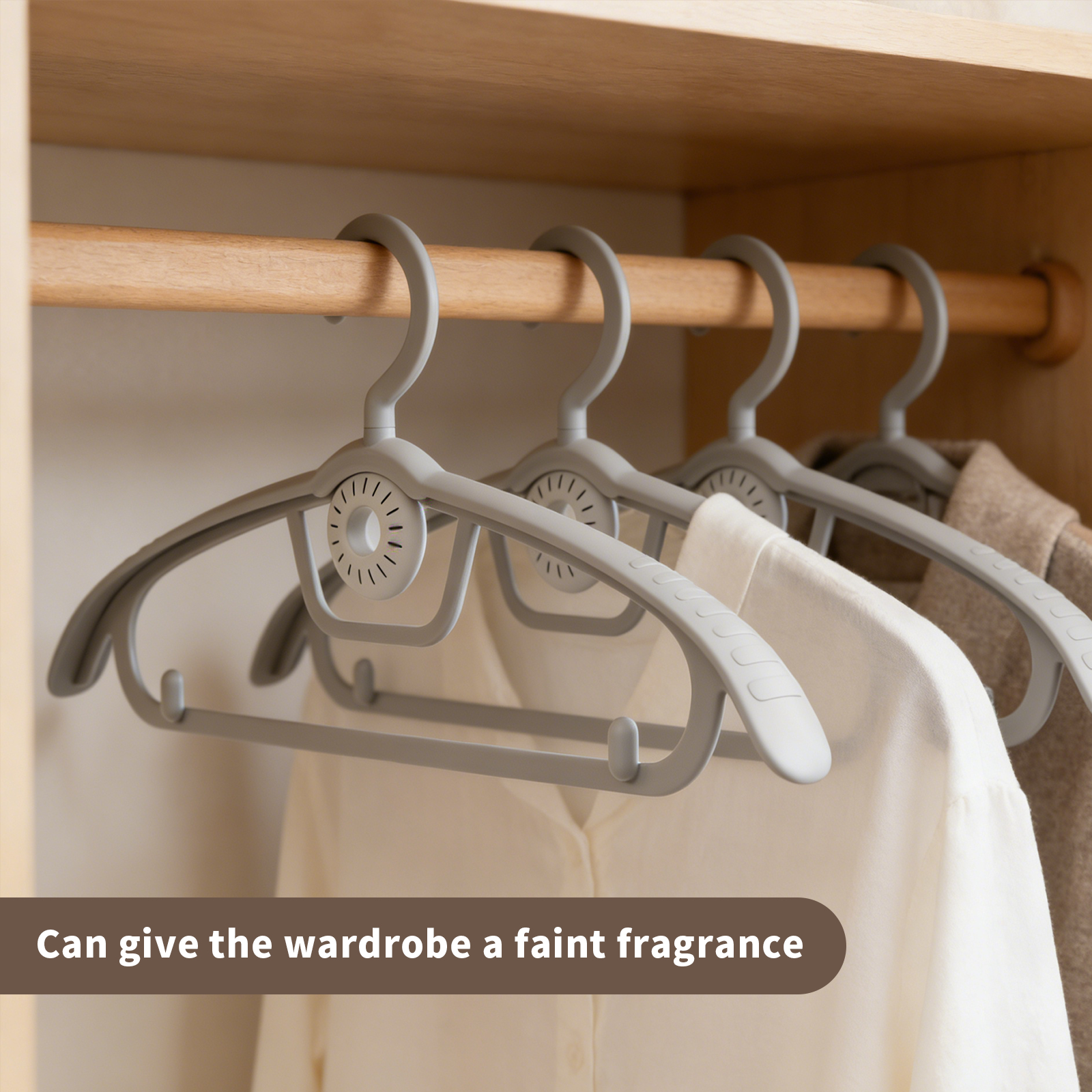 Anti-Mite Clothes Hanger | Dust Mite Repellent for Wardrobe & Bedding