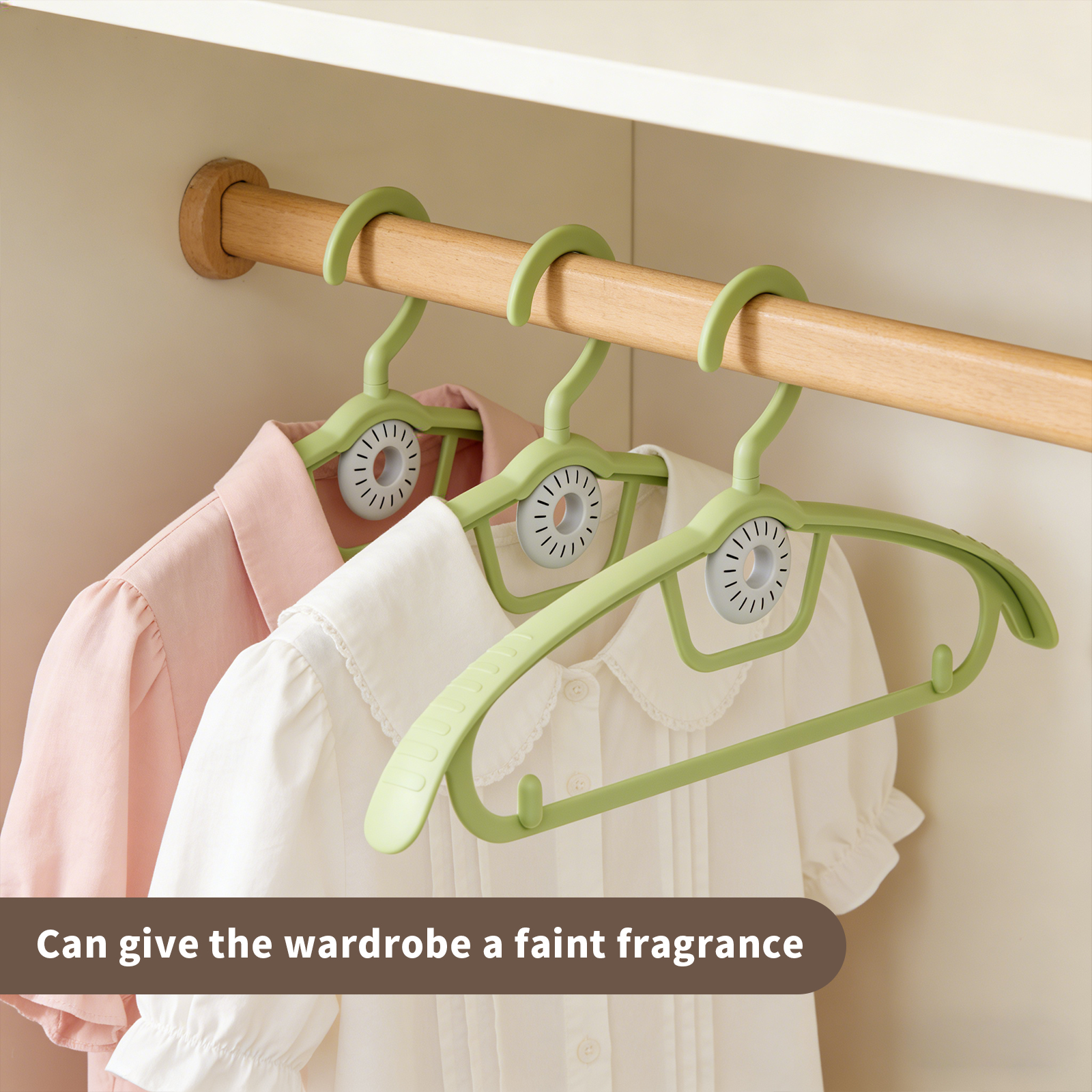 Fresh Scent Deodorizer Hanger | Remove Odors & Keep Clothes Fresh
