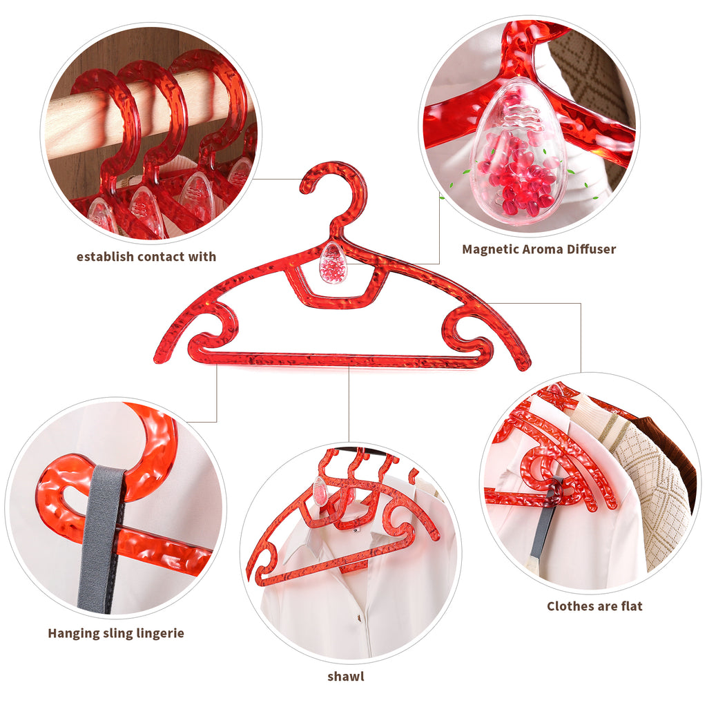 Factory Wholesale Aromatherapy Hanger | Classic Scented Wardrobe Hanger