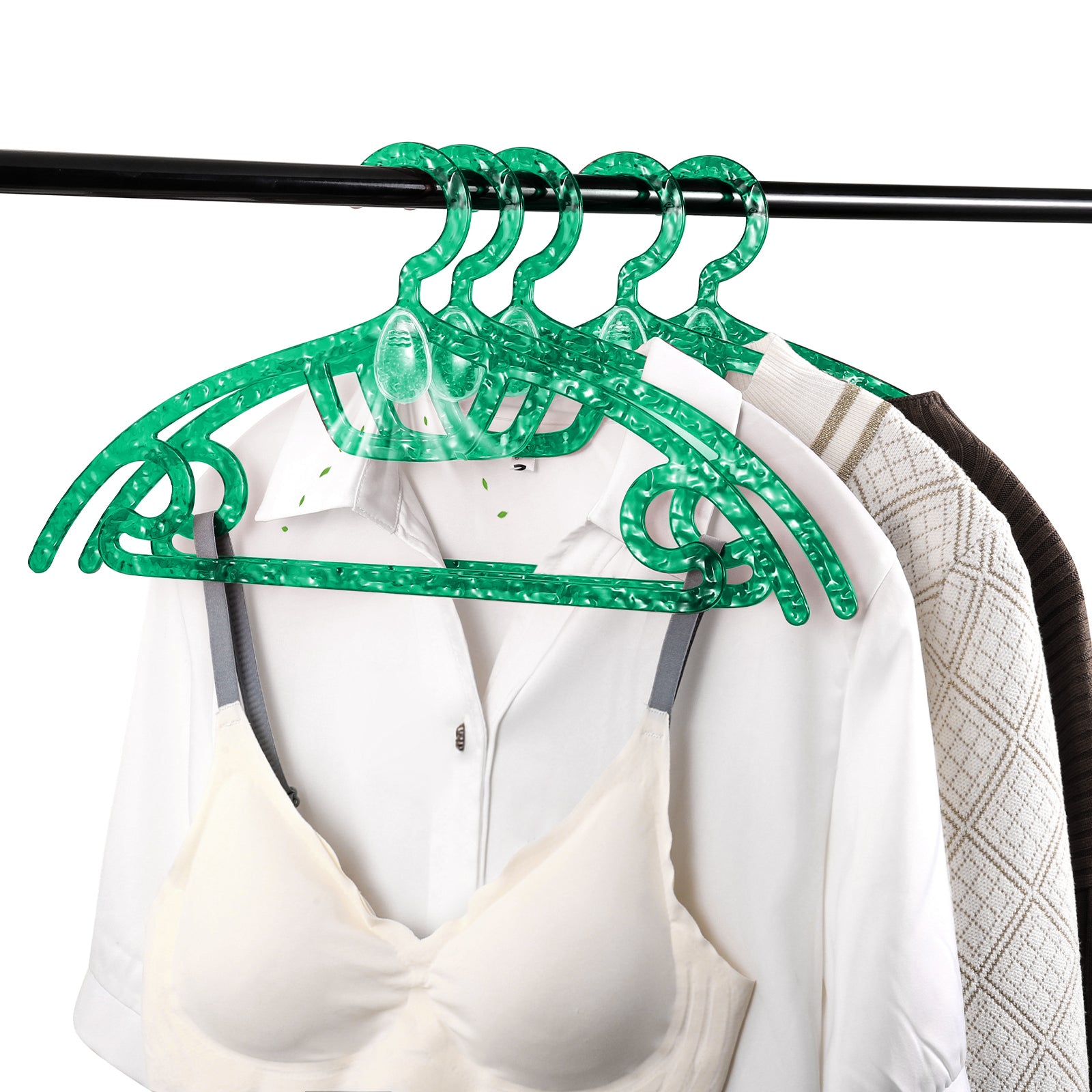 Scented Aromatherapy Hanger Natural Essential Oil Wardrobe Freshener